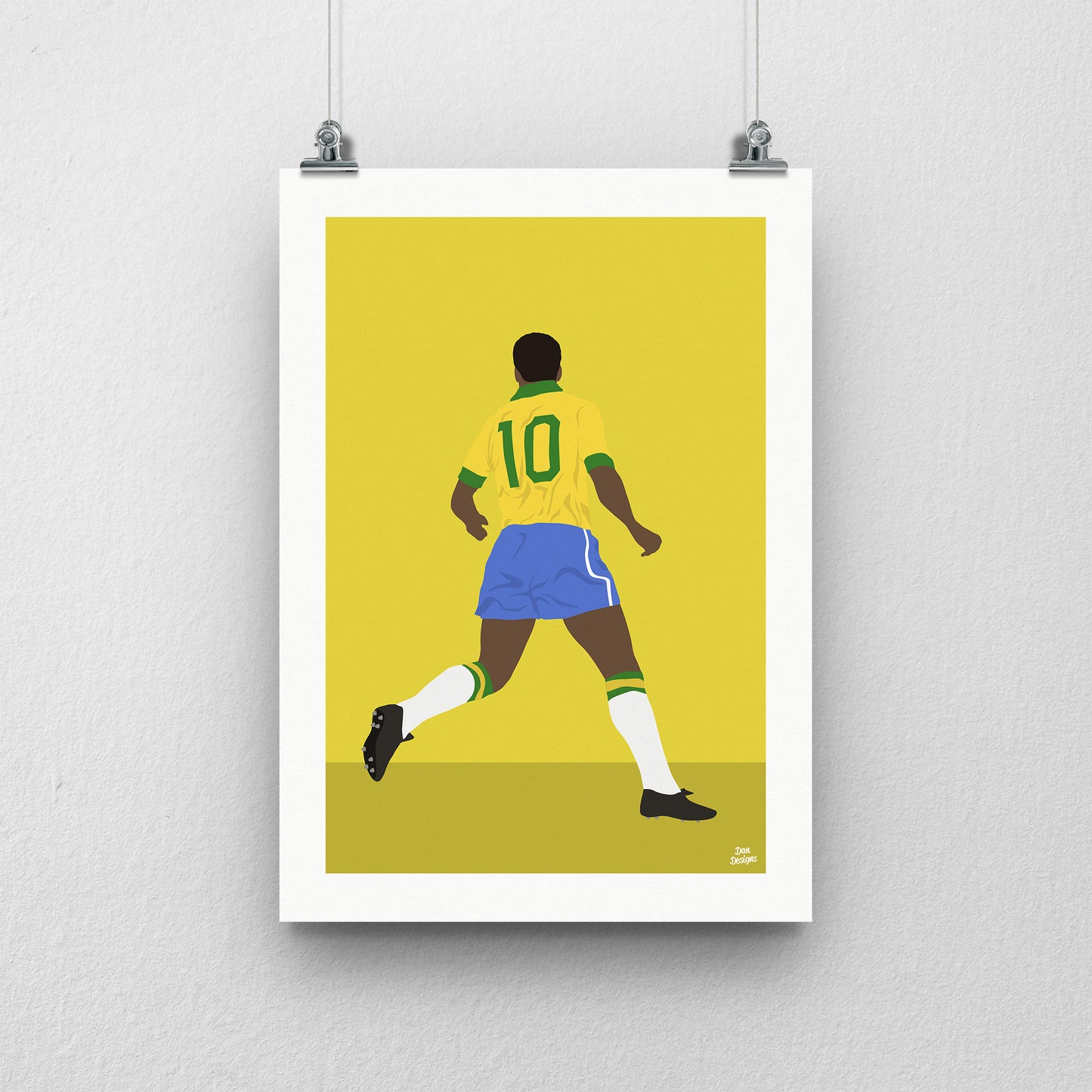 Pele Brazil Print