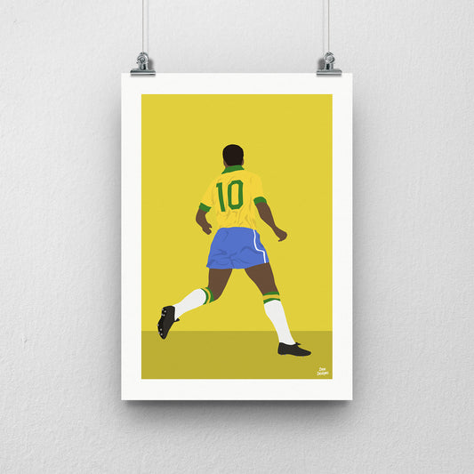 Pele Brazil Print