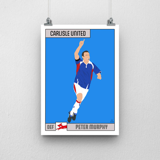 Peter Murphy Carlisle United Print – Official Club Artwork