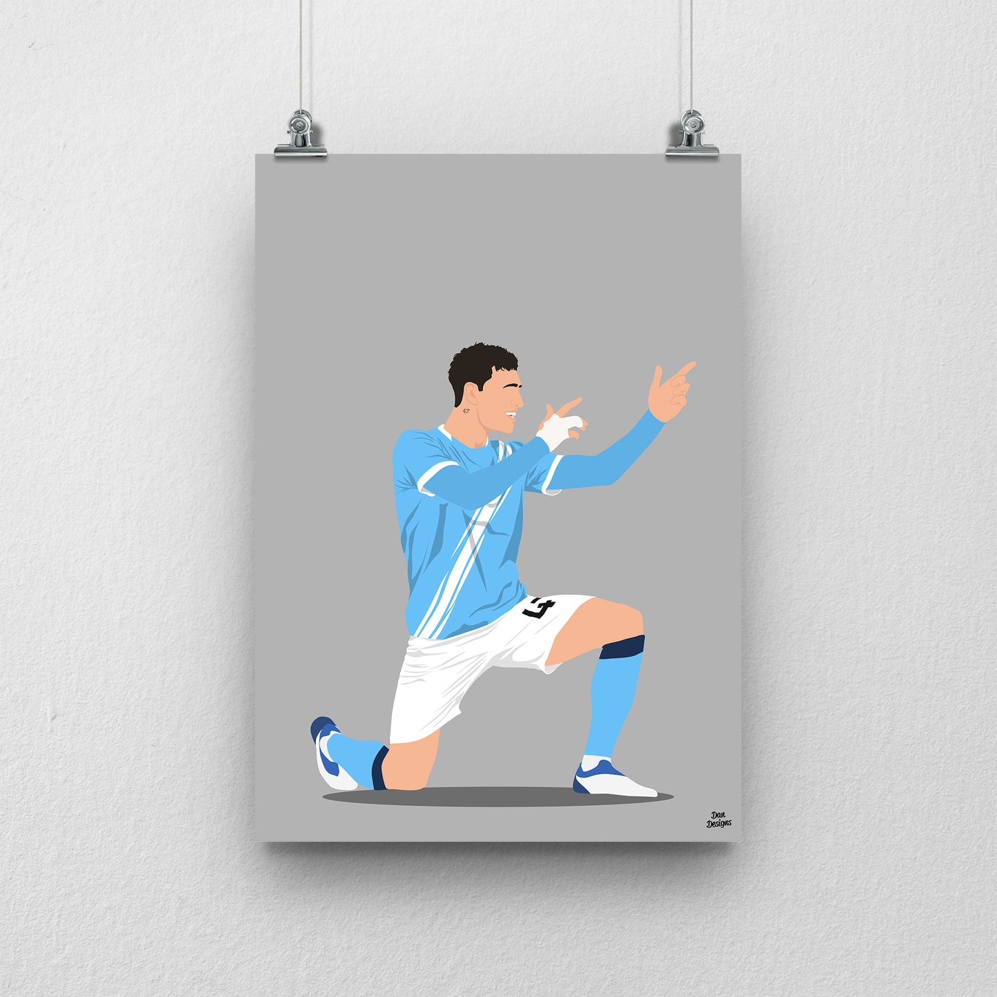 Phil Foden Print