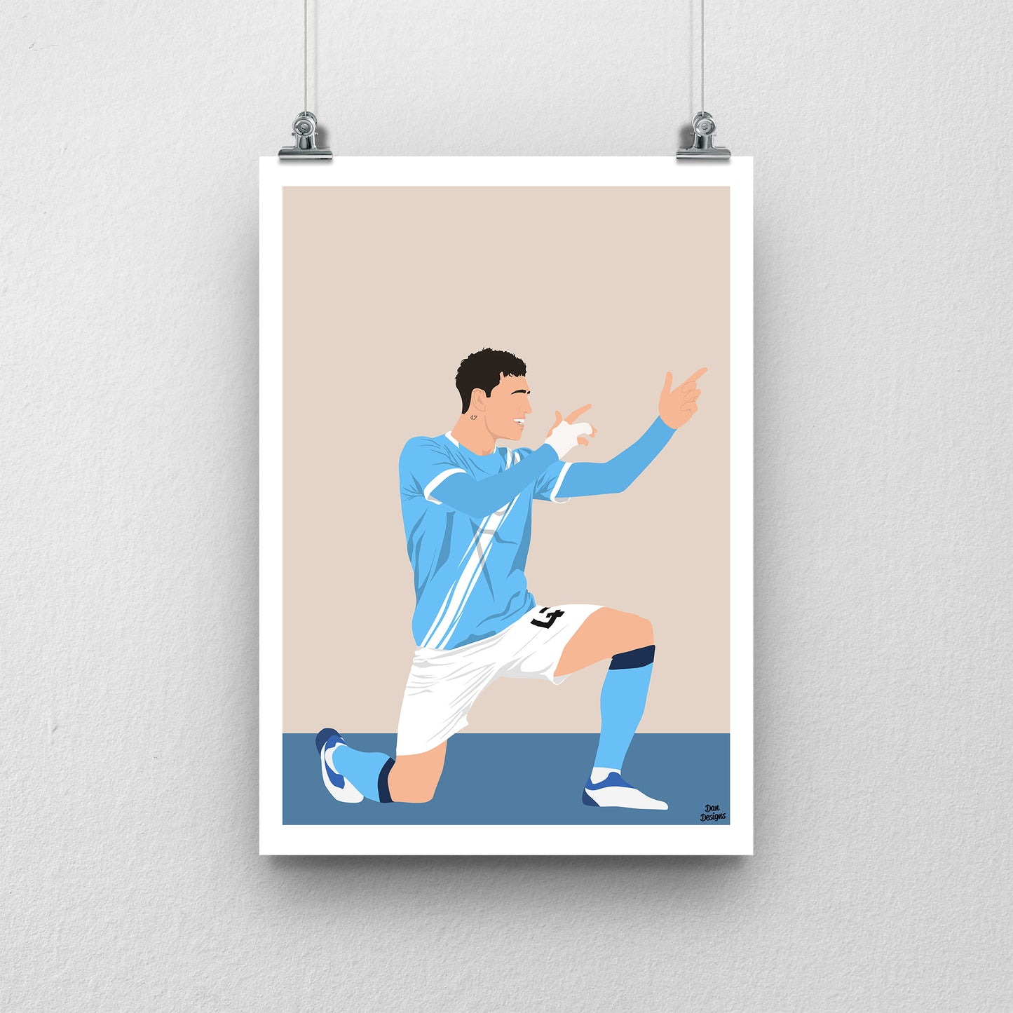 Phil Foden Print