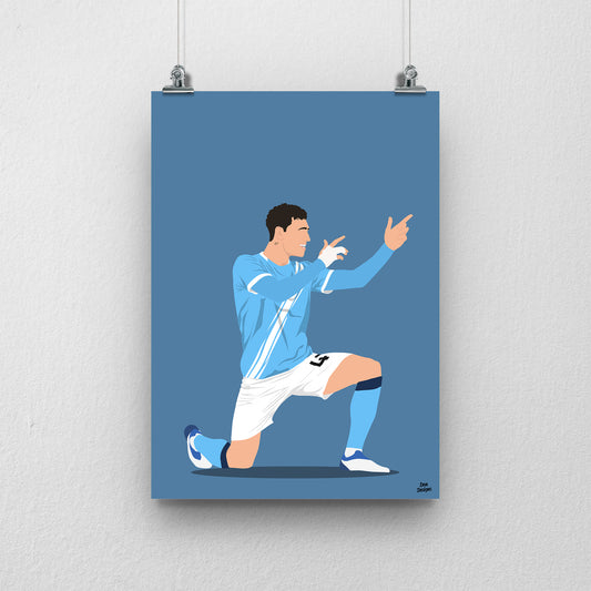 Phil Foden Print