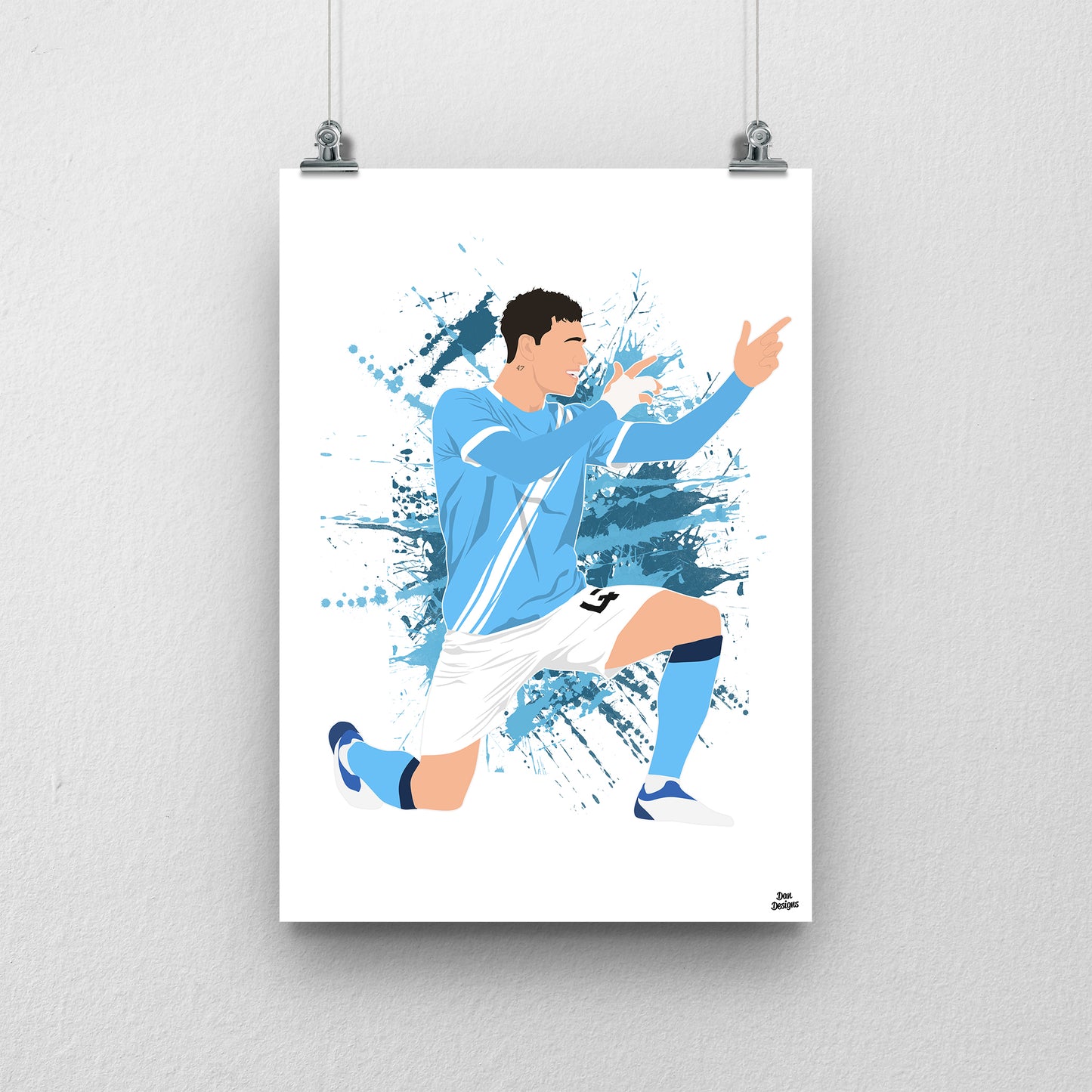 Phil Foden Print