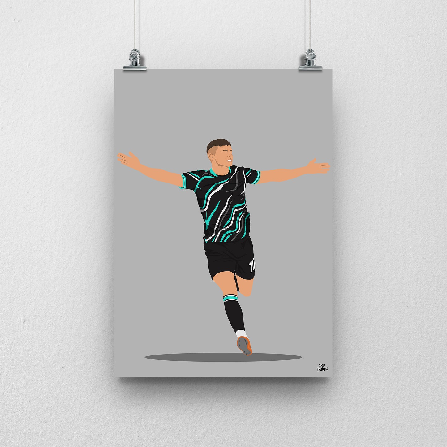 Regan Linney Carlisle United Print – Cup Comeback Official Artwork