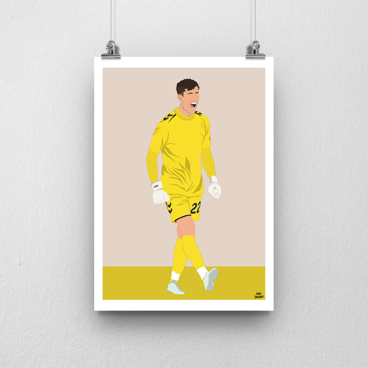 Robin Roefs Sunderland Print – Football Artwork