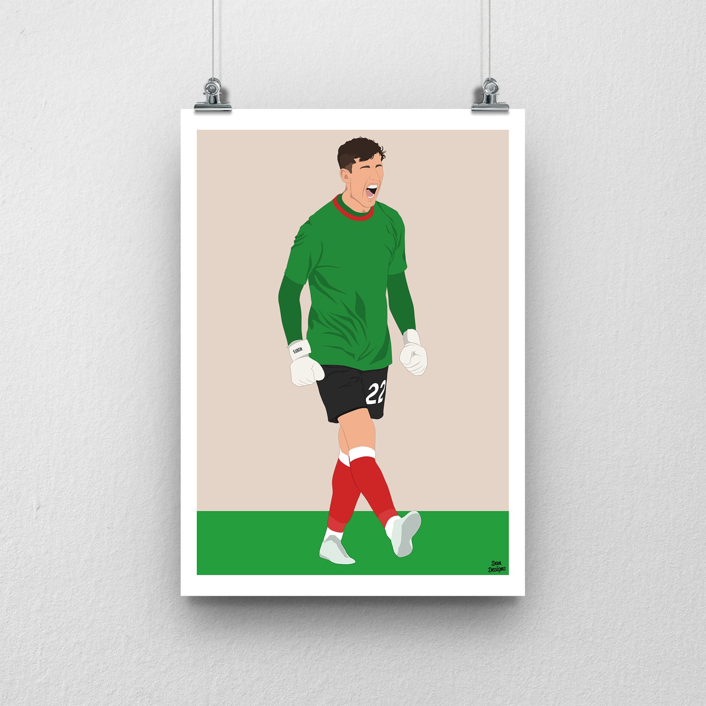 Robin Roefs Sunderland Print – Football Artwork