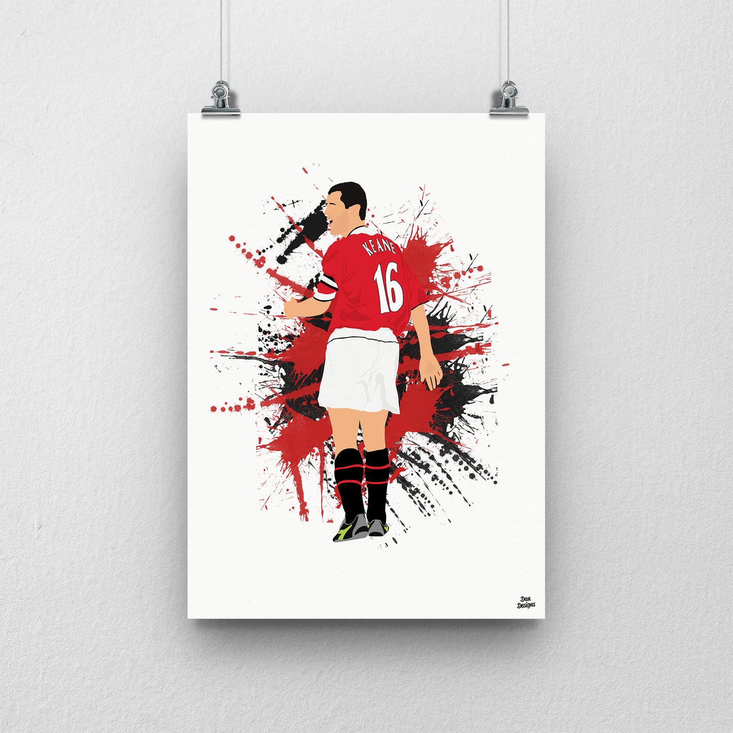 Roy Keane Print