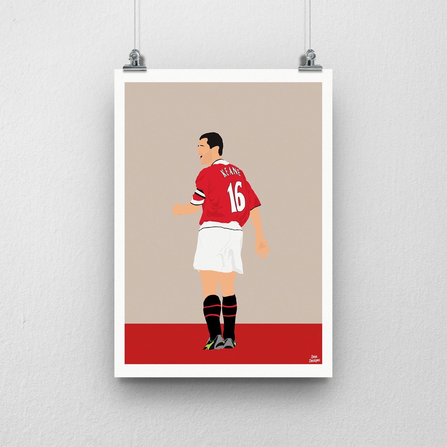 Roy Keane Print