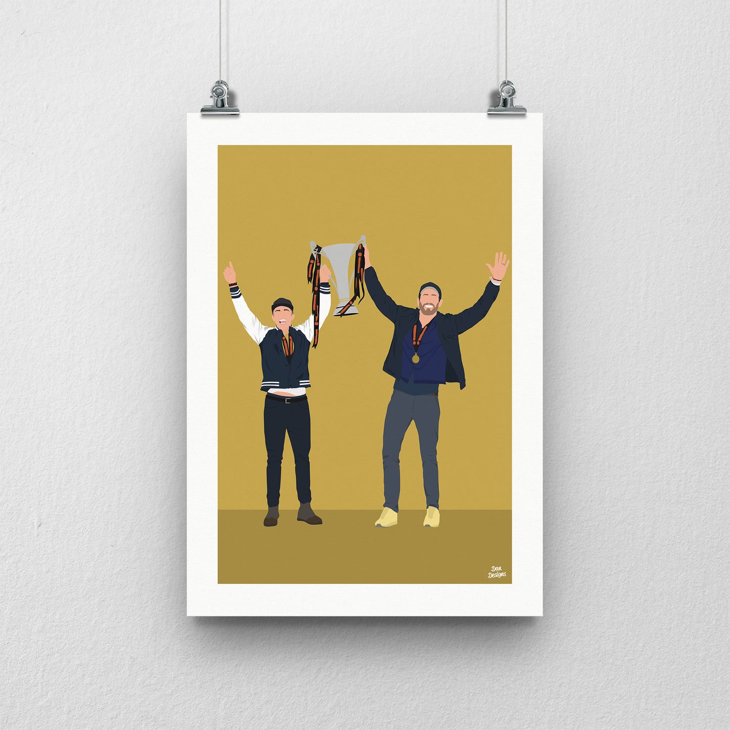 Ryan Reynolds & Rob McElhenney Print