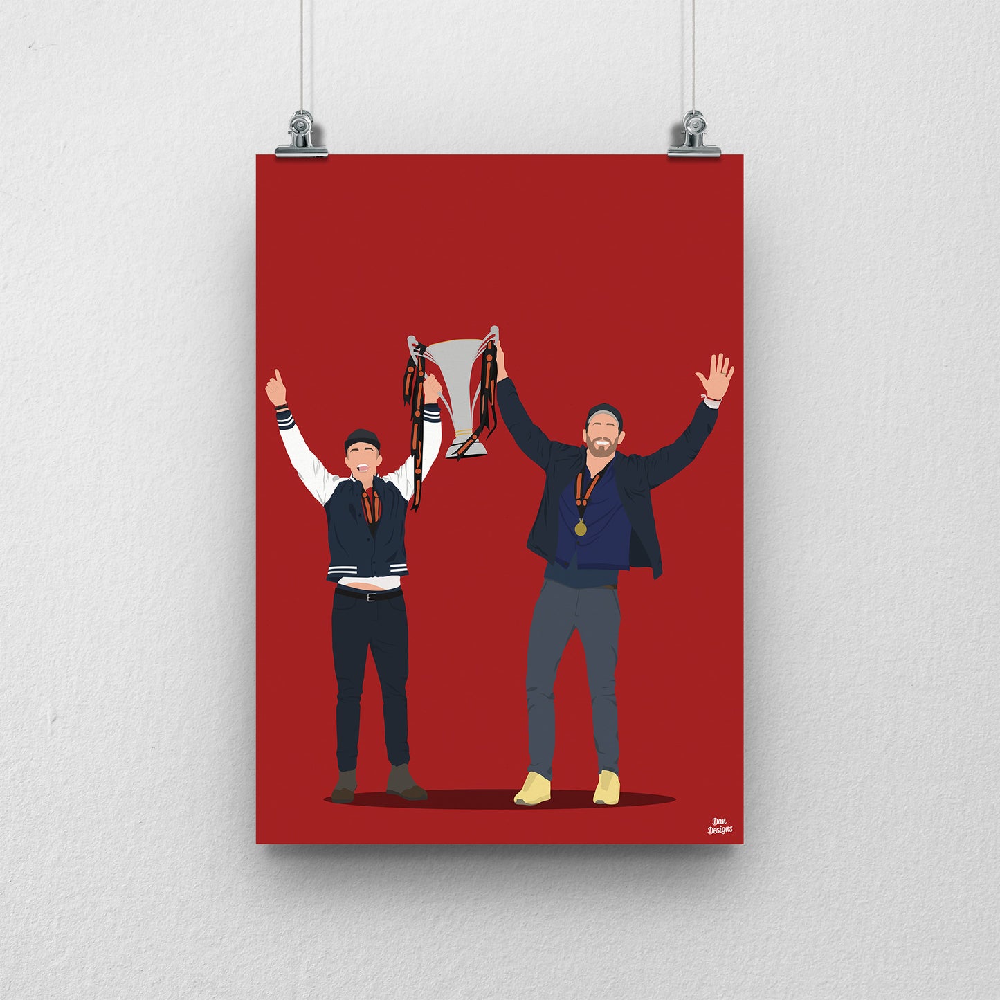 Ryan Reynolds & Rob McElhenney Print