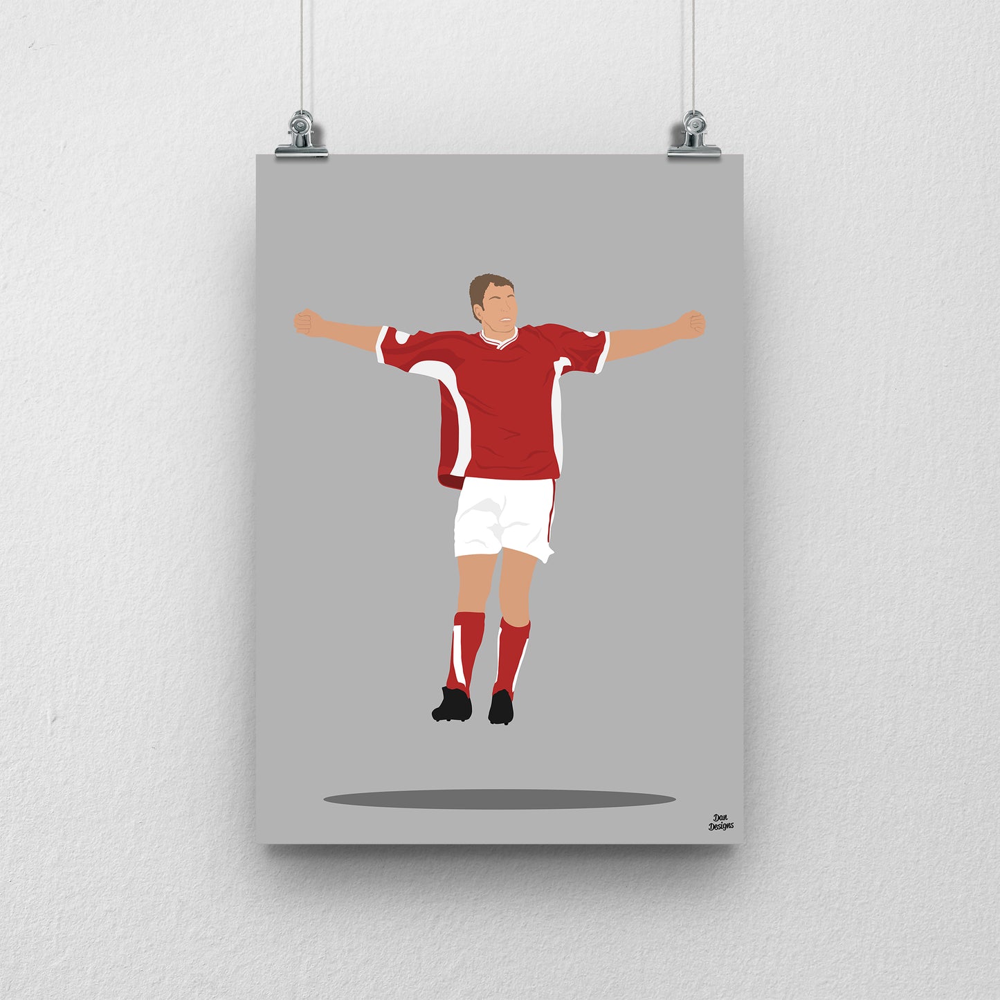 Sam Parkin Swindon Town Print – Official Club Artwork