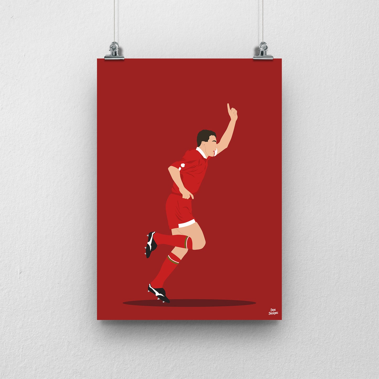 Shaun Taylor Swindon Town Print – Official Club Artwork