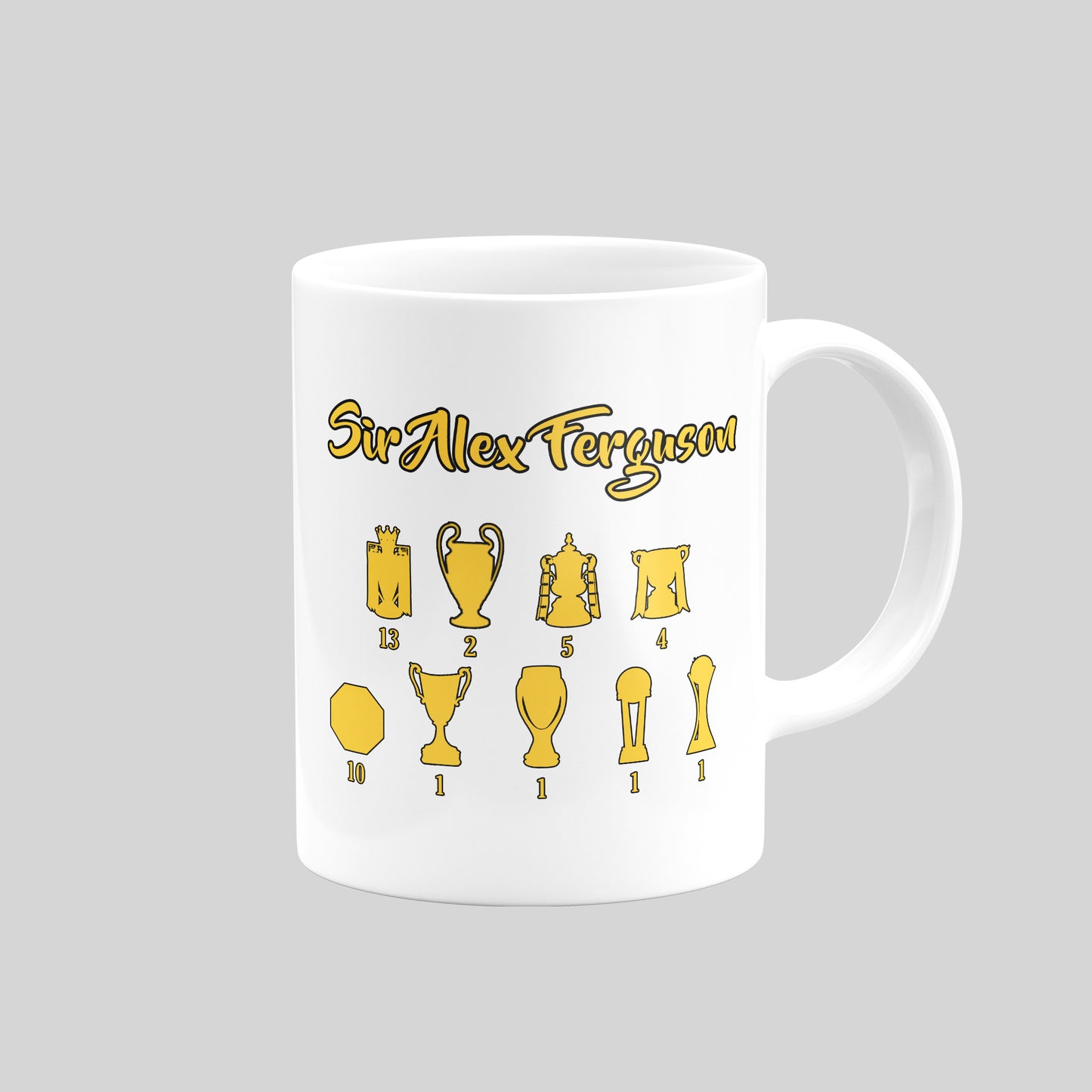 Sir Alex Ferguson Manchester United Mug – Football Artwork