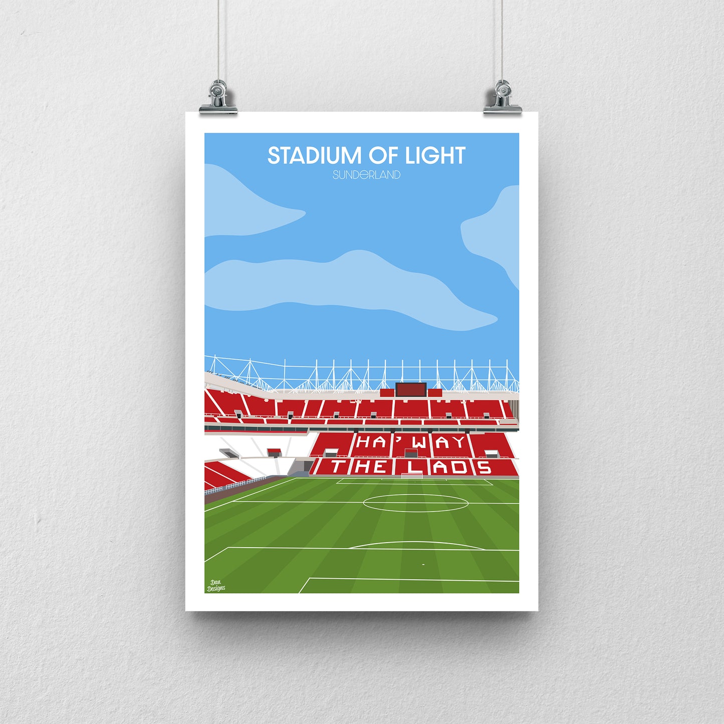 Stadium of Light Print