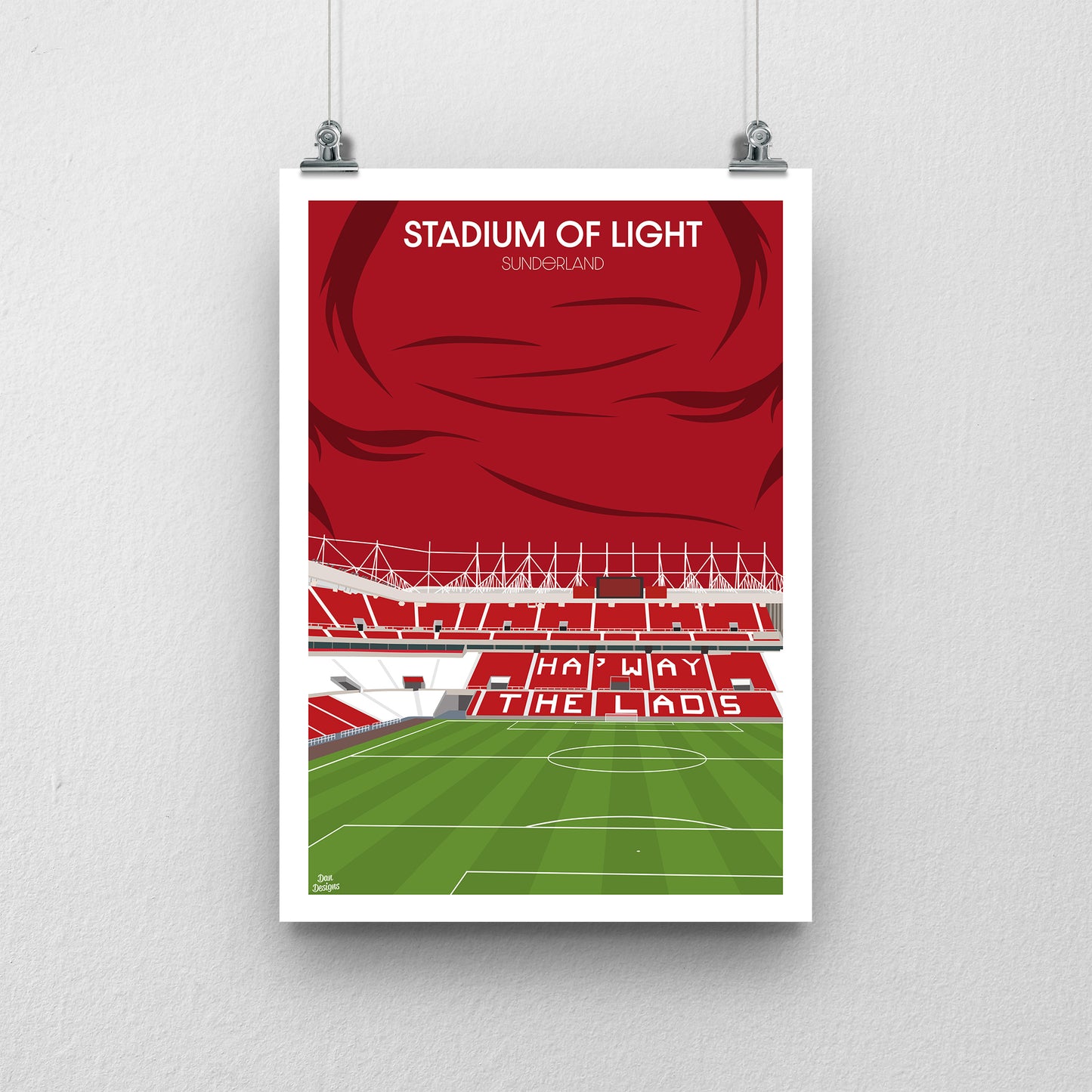 Stadium of Light Print