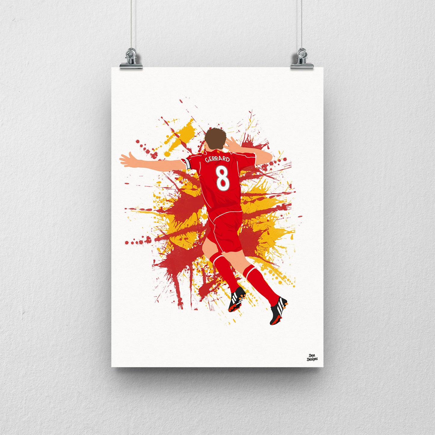 Steven Gerrard Print