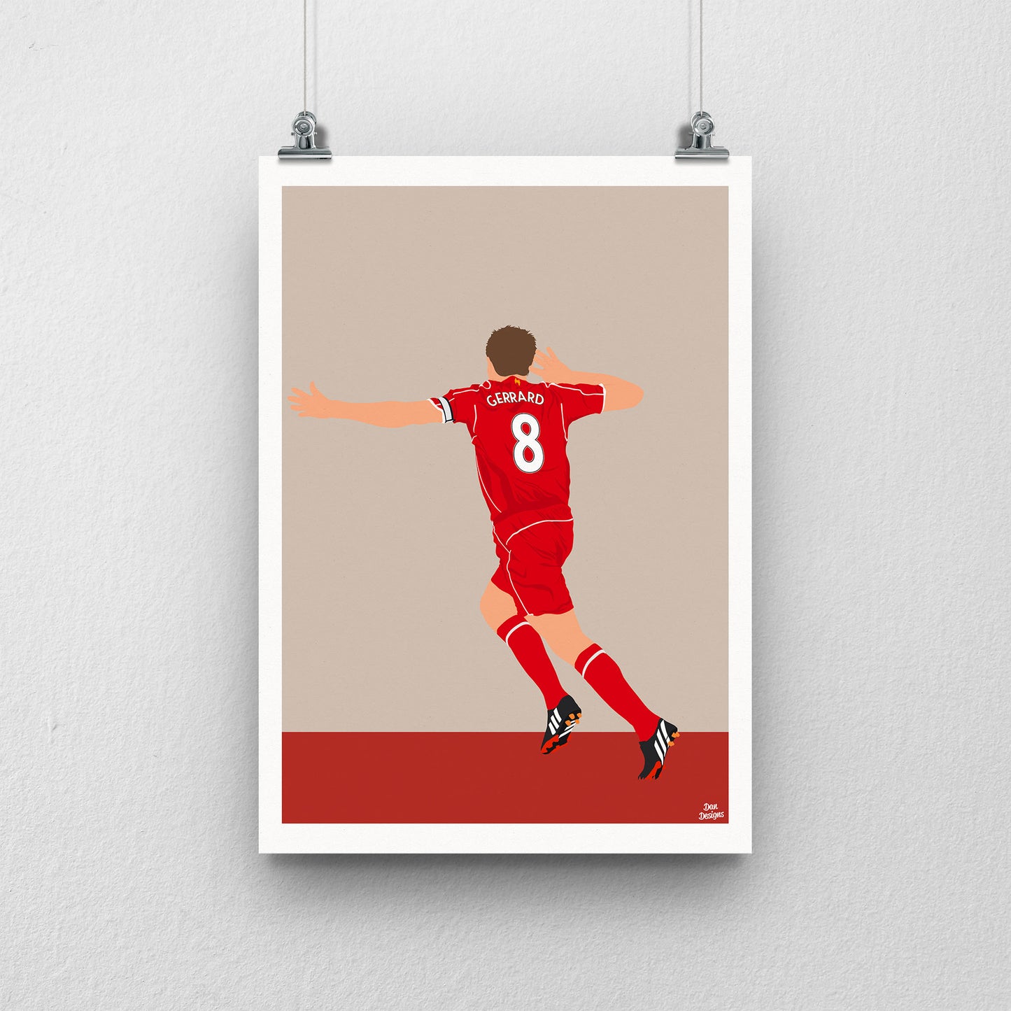 Steven Gerrard Print