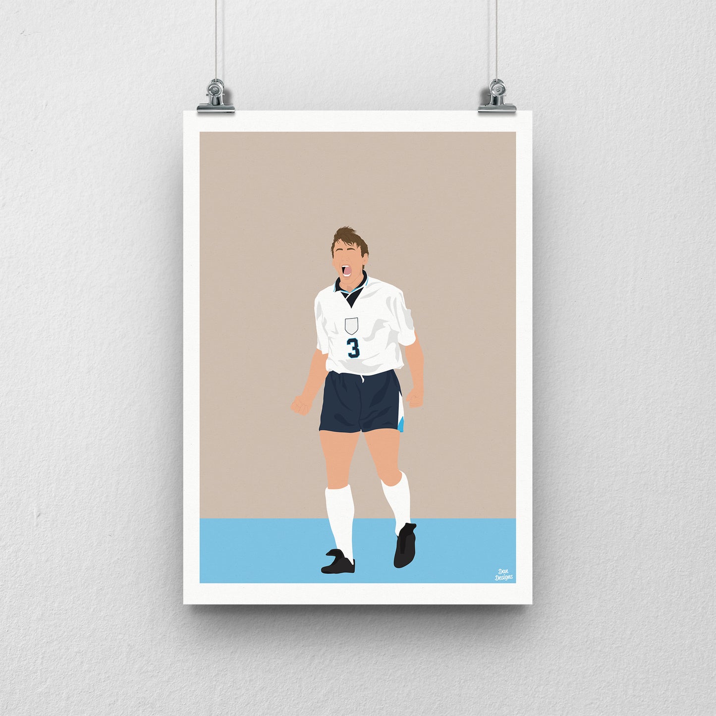 Stuart Pearce Print