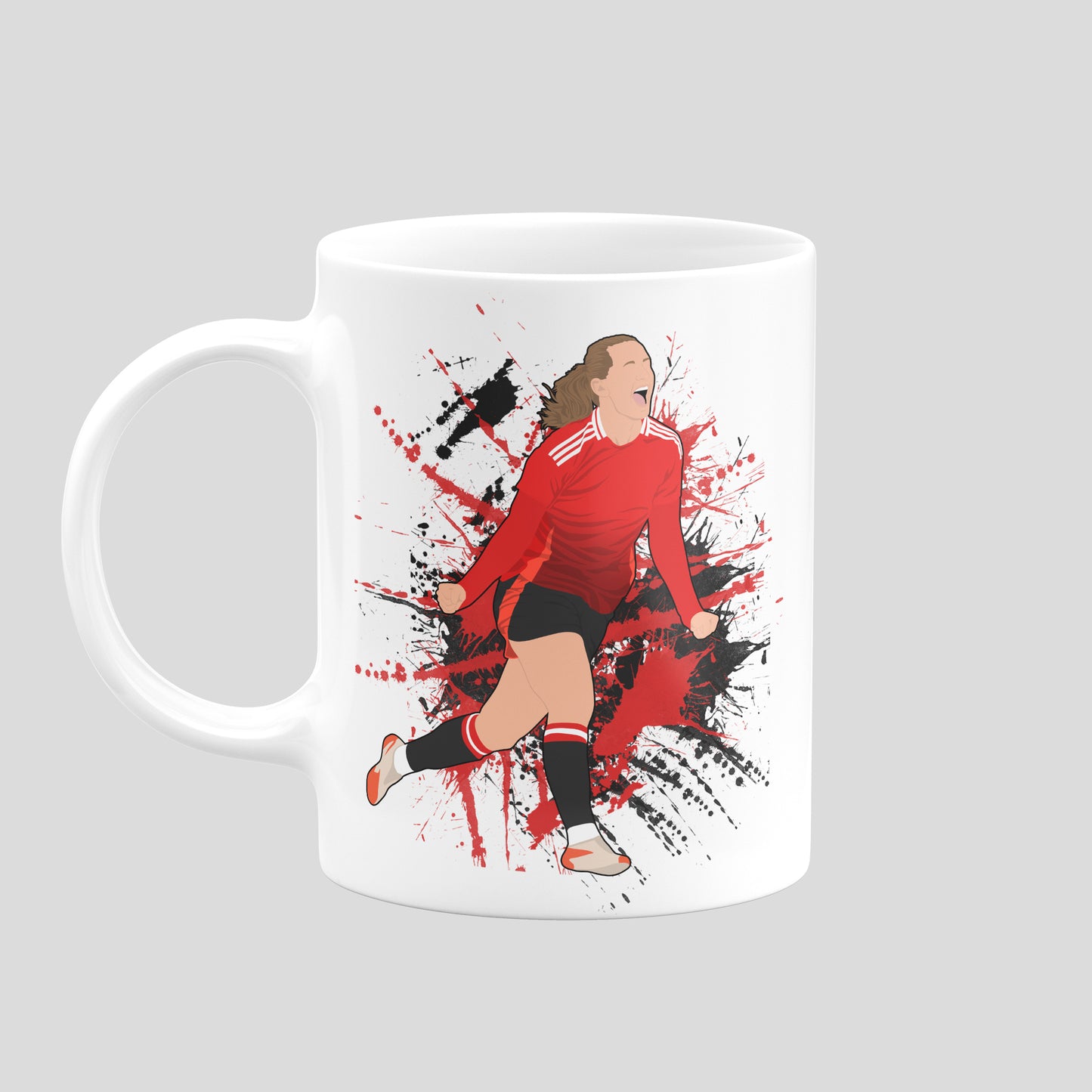 Elisabeth Terland Manchester United Mug – Football Artwork