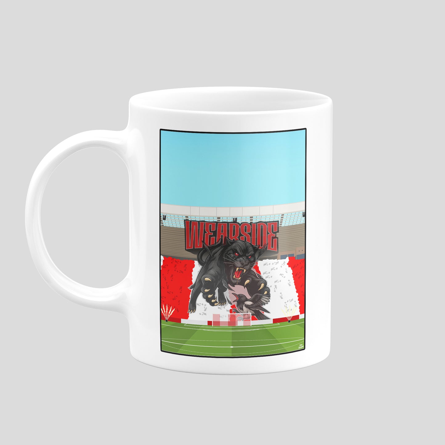Wearside Tifo Sunderland Mug – Stadium Of Light Derby Day Mug