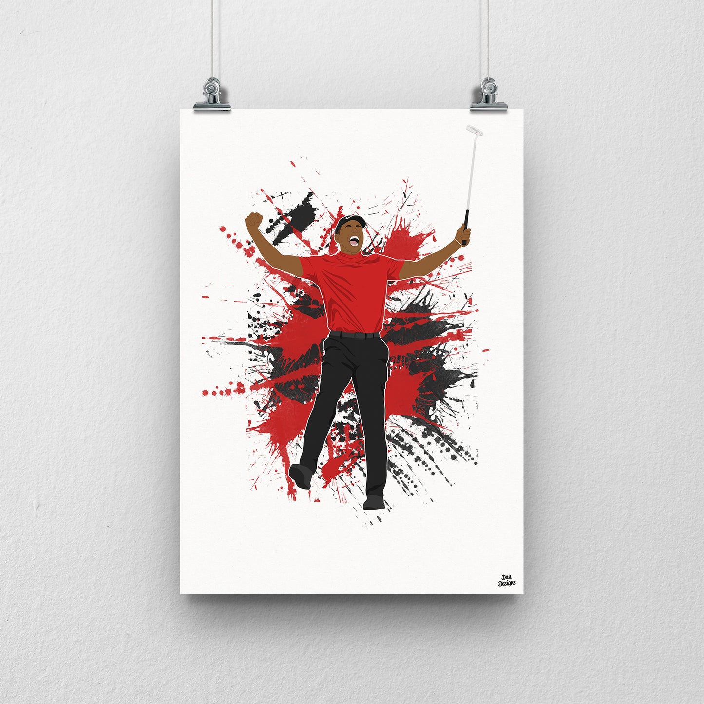 Tiger Woods Print