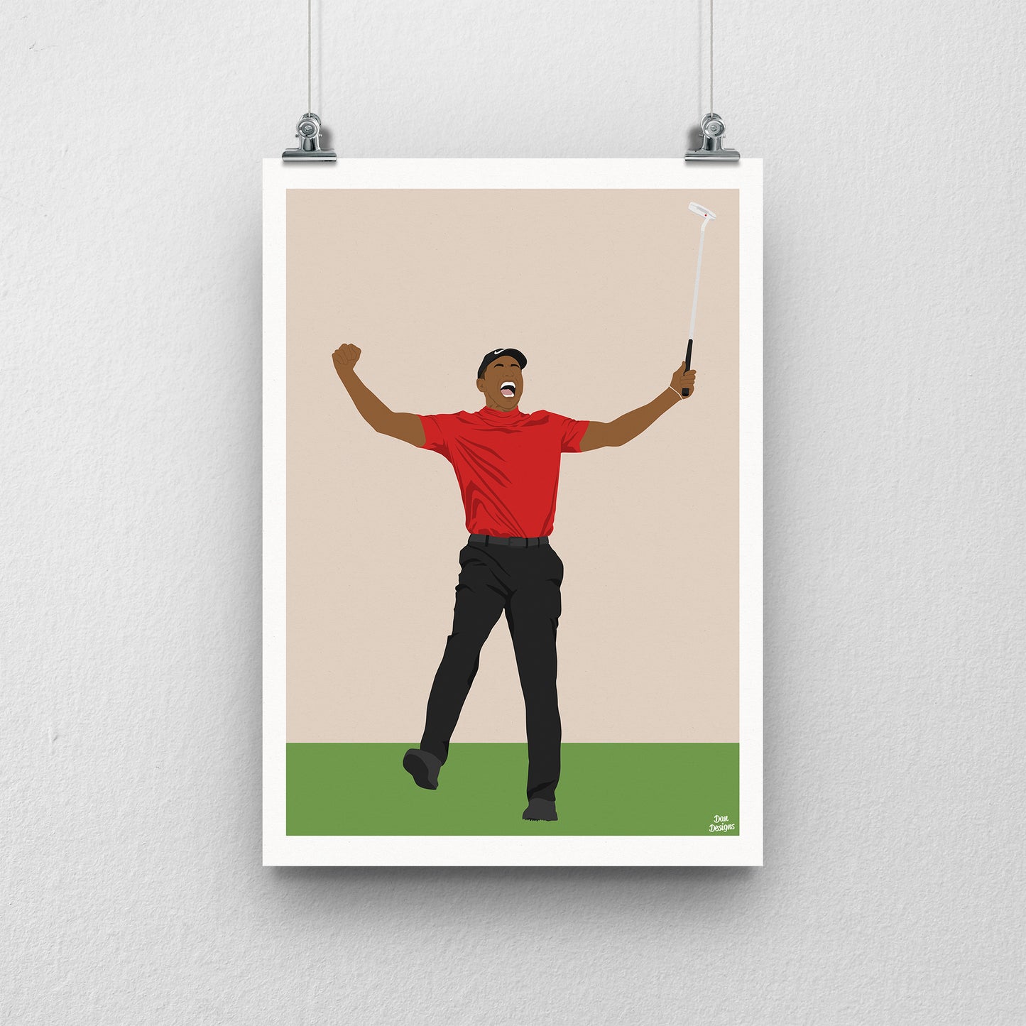 Tiger Woods Print