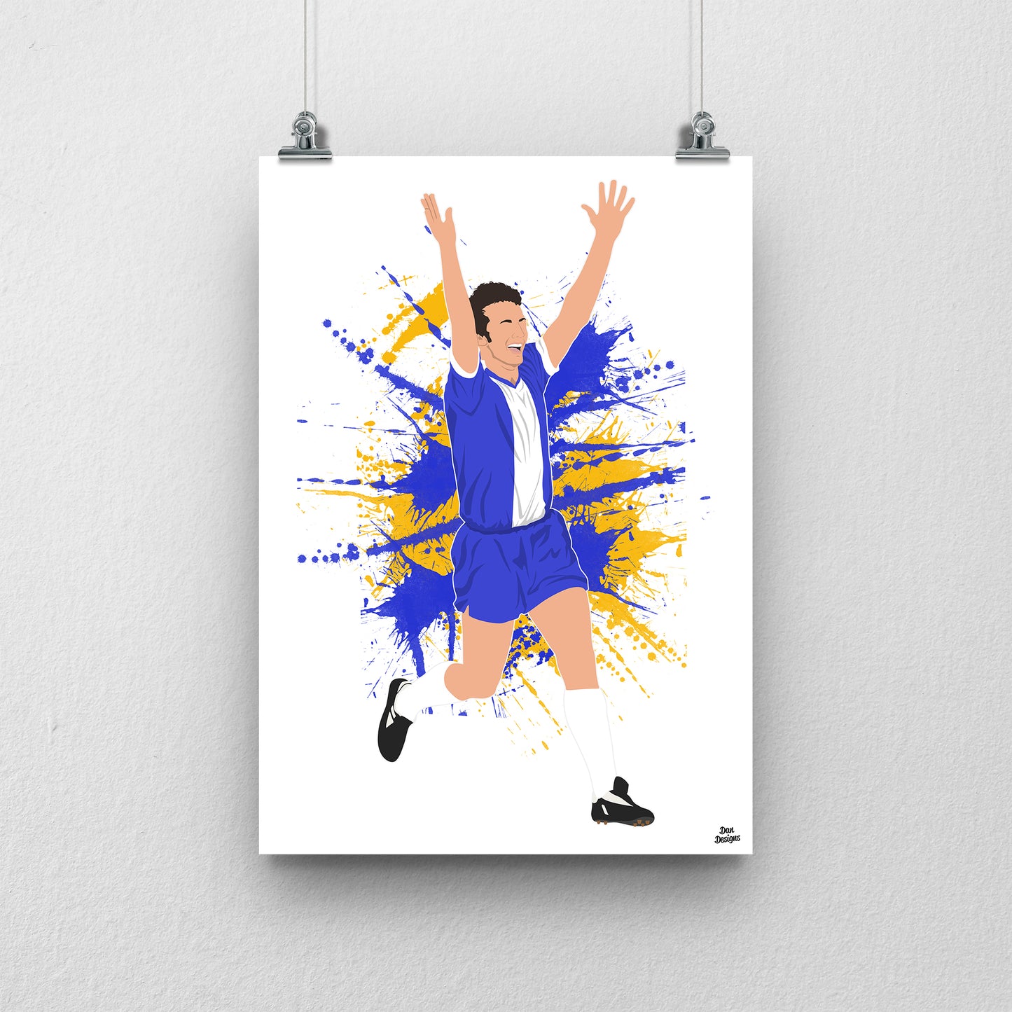 Trevor Francis Print – Birmingham City Legend Artwork