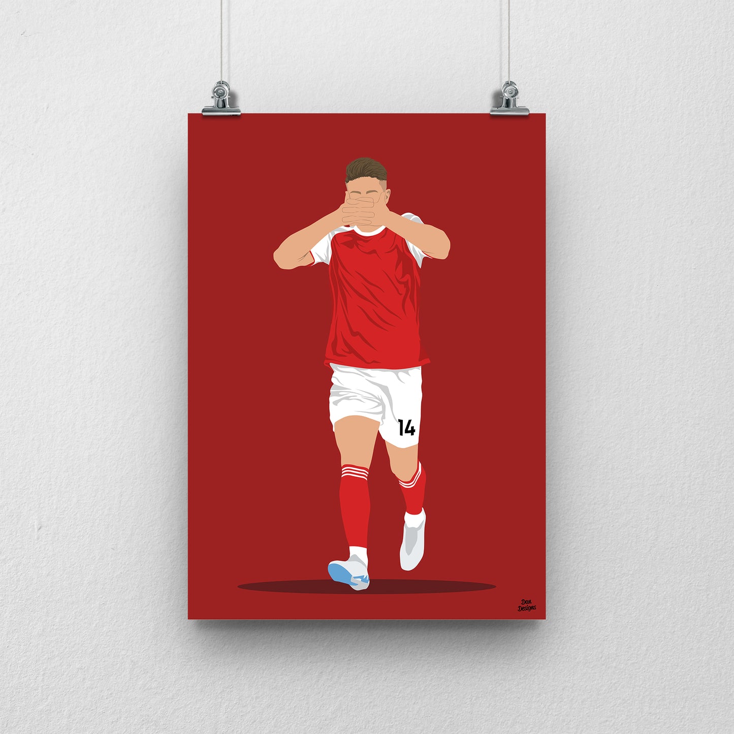 Viktor Gyokeres Print | Arsenal Football Art