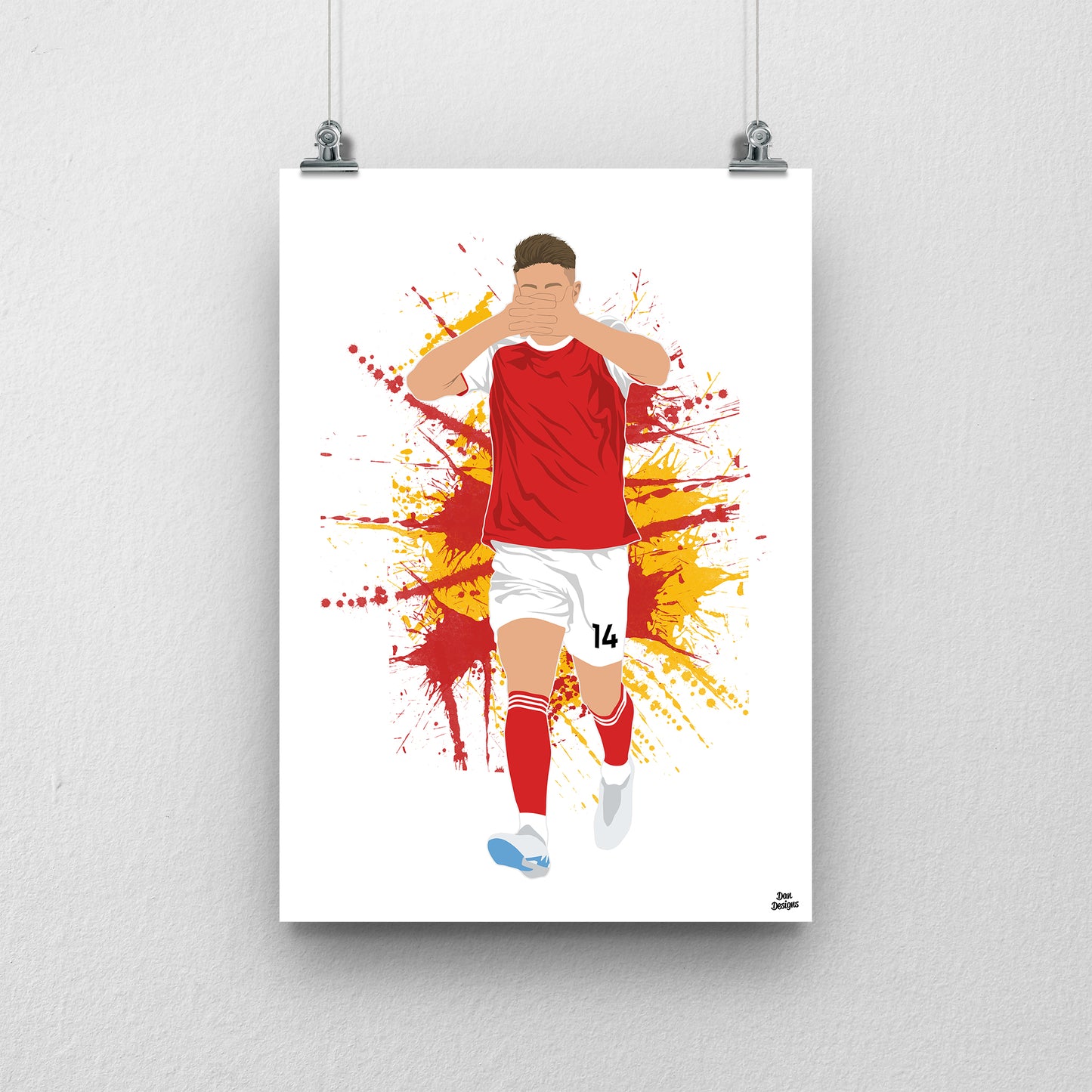 Viktor Gyokeres Print | Arsenal Football Art