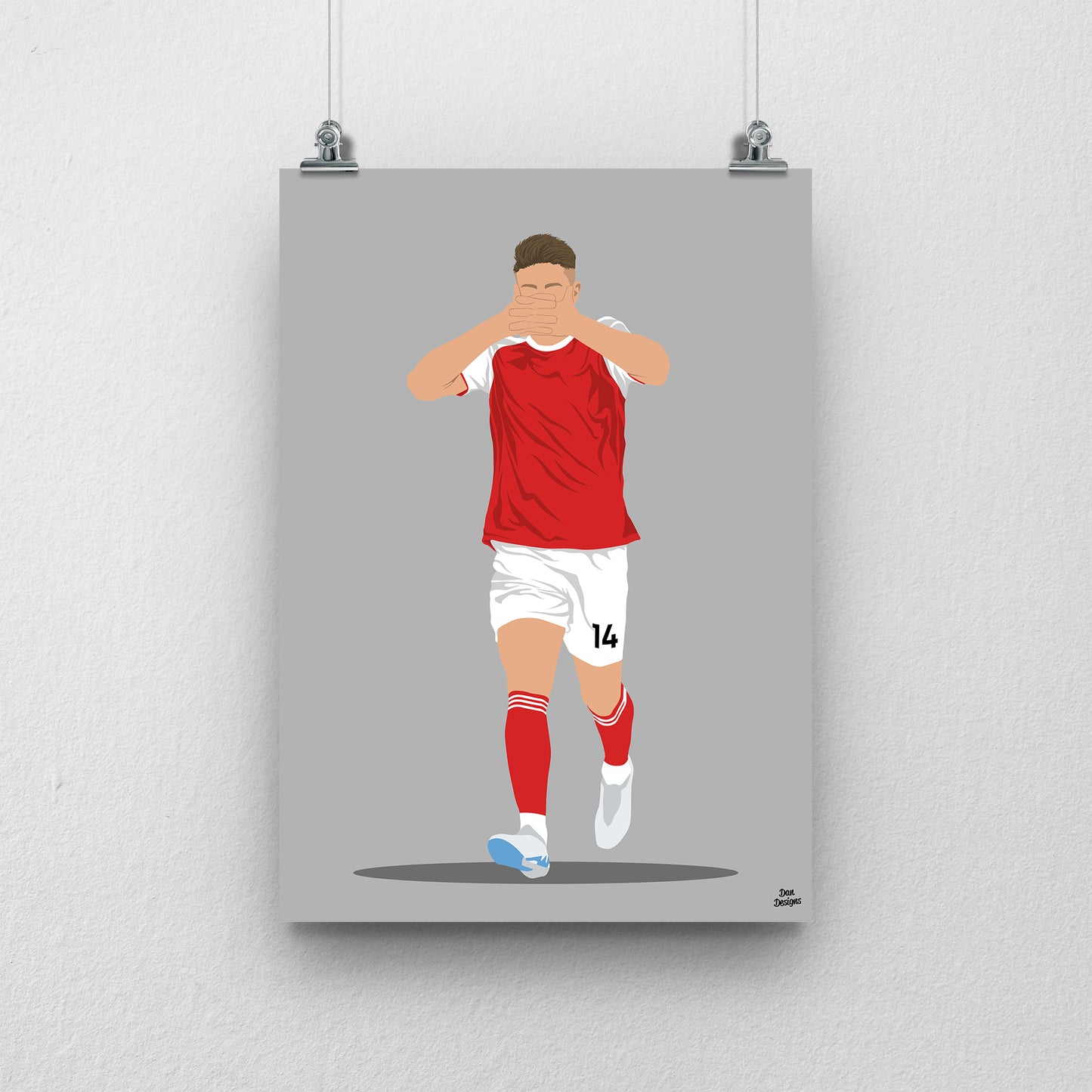 Viktor Gyokeres Print | Arsenal Football Art