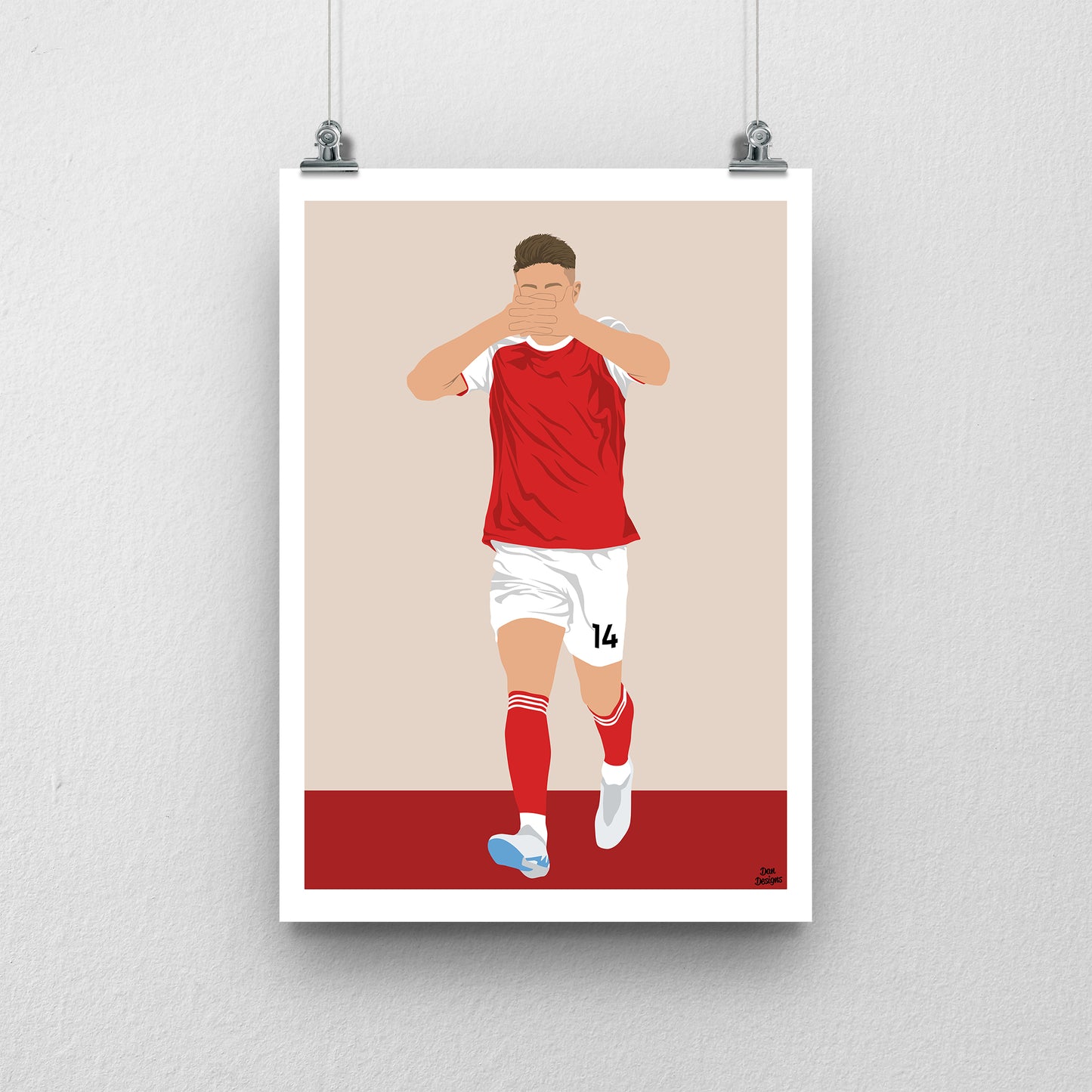Viktor Gyokeres Print | Arsenal Football Art