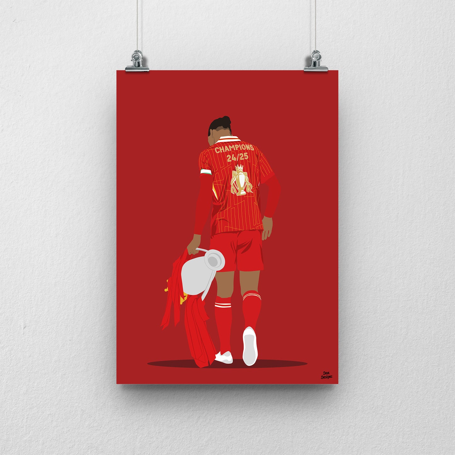 Virgil Van Dijk Print