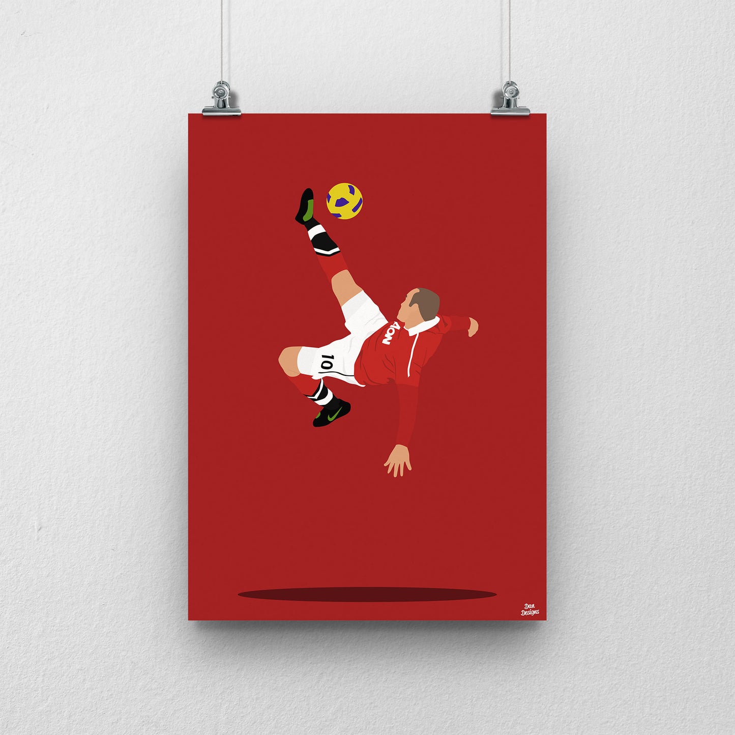 Wayne Rooney Print