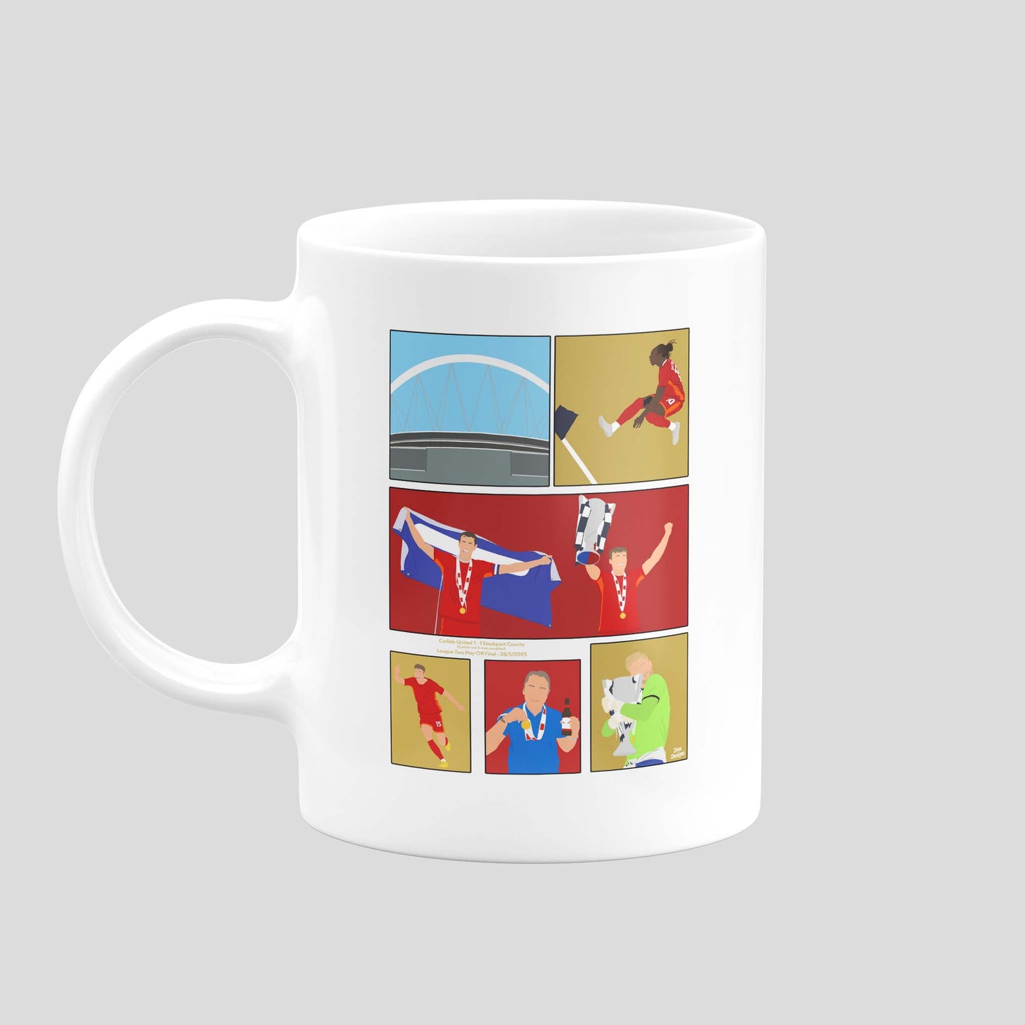 Carlisle United Wembley Mug