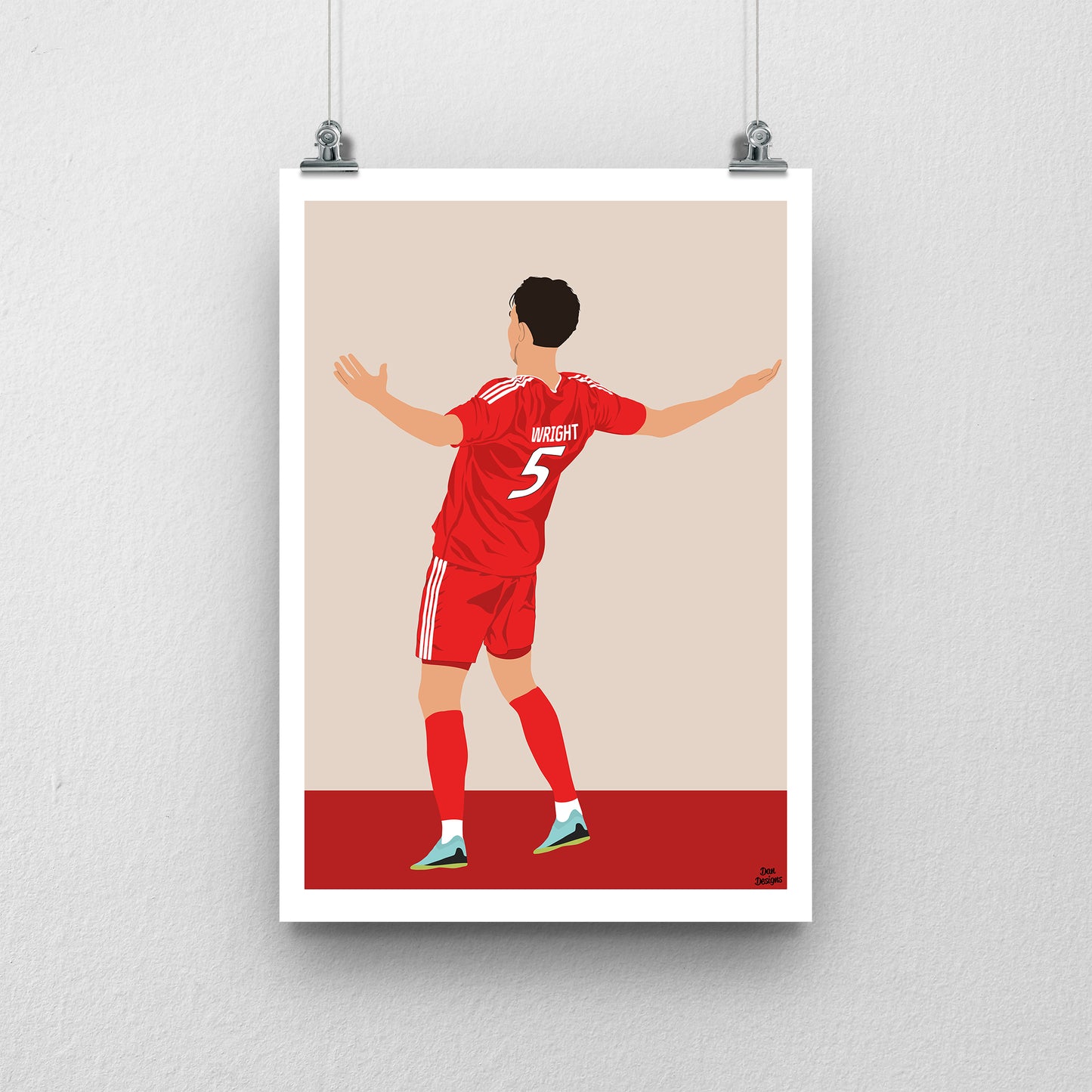 Will Wright Swindon Town Print – Football Artwork