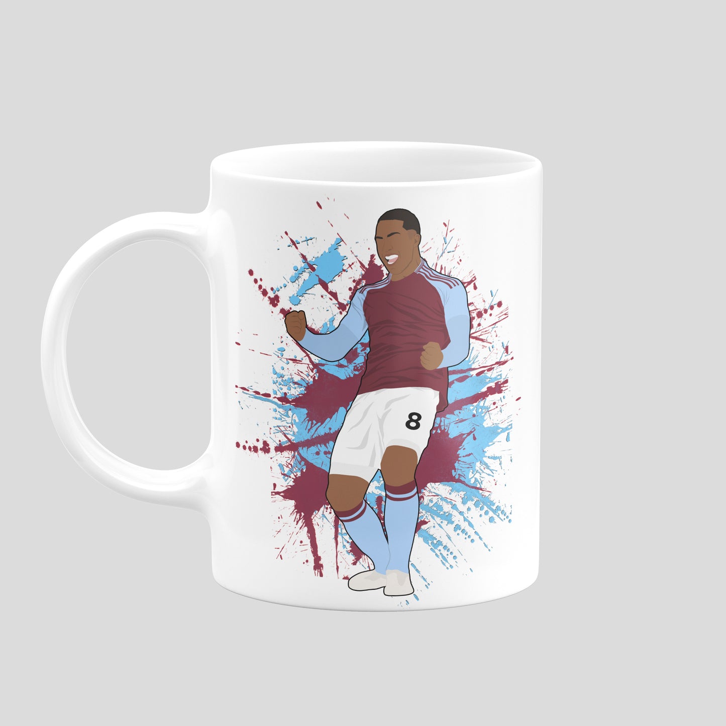 Youri Tielemans Aston Villa Mug – Football Artwork