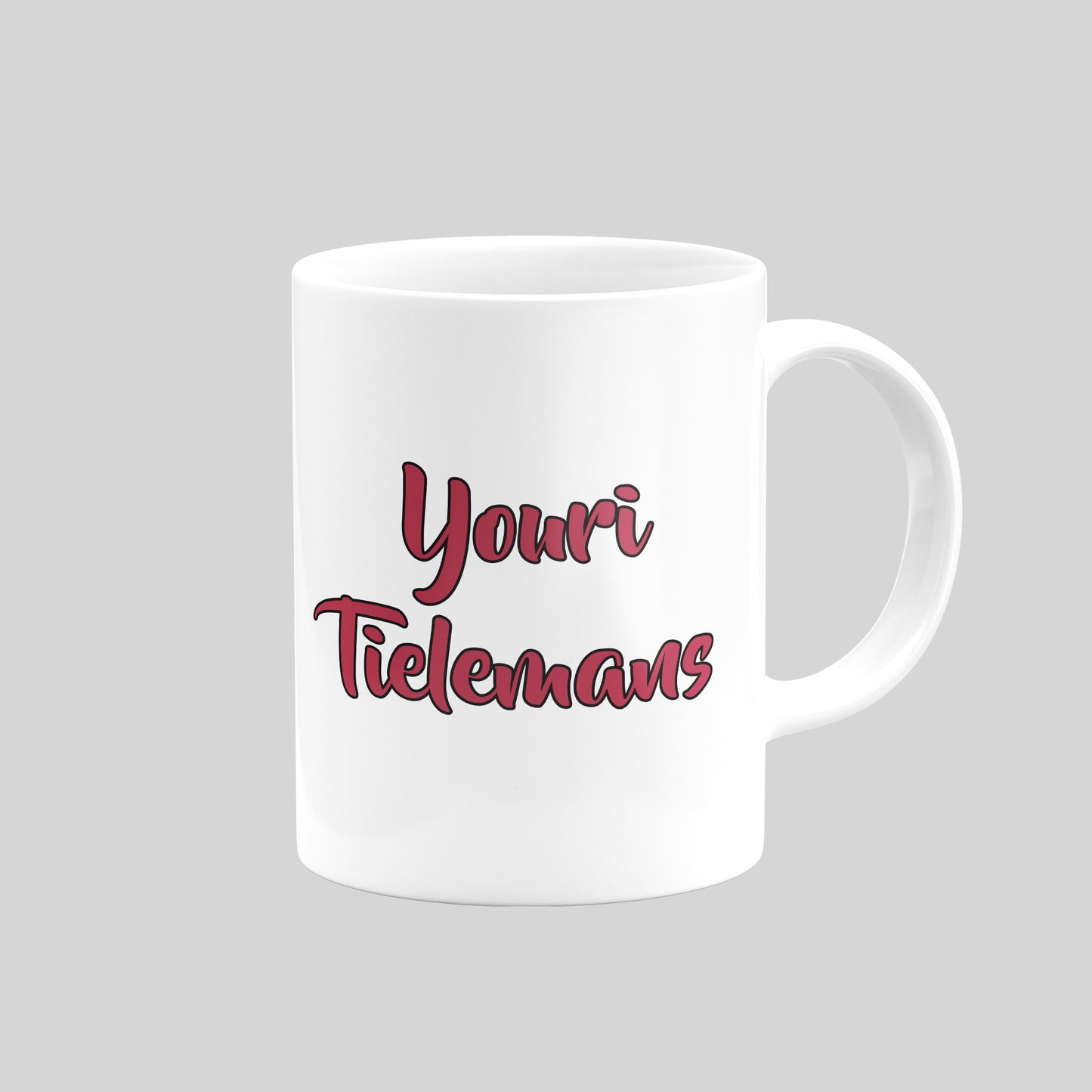 Youri Tielemans Aston Villa Mug – Football Artwork