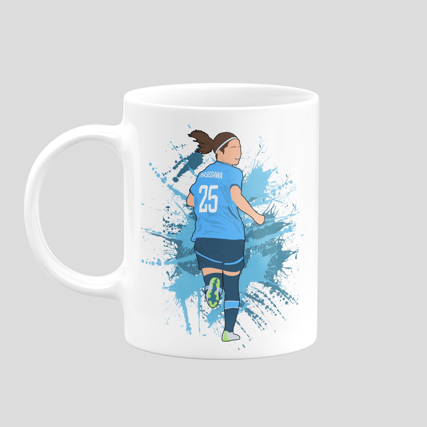 Yui Hasegawa Manchester City Mug – Women’s Football Artwork