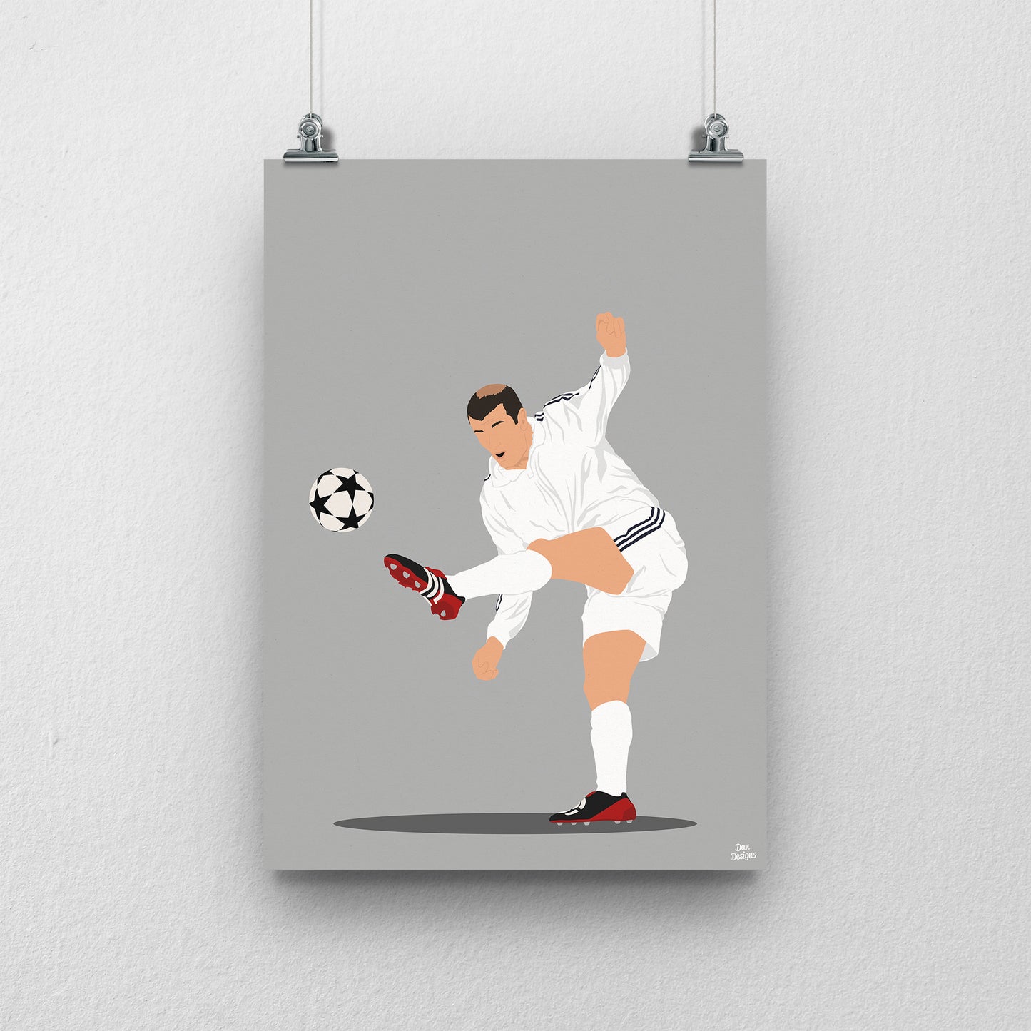 Zinedine Zidane Print