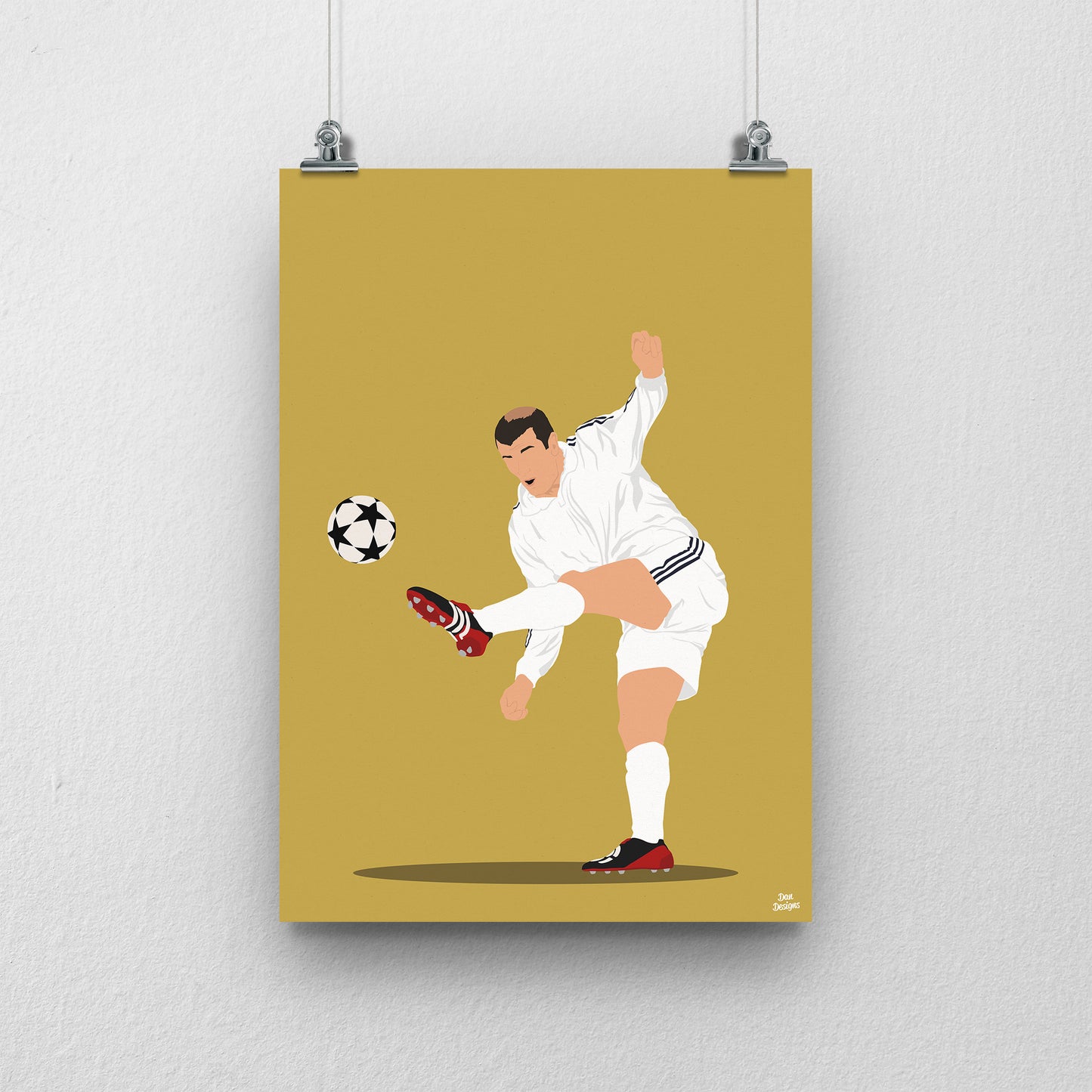 Zinedine Zidane Print