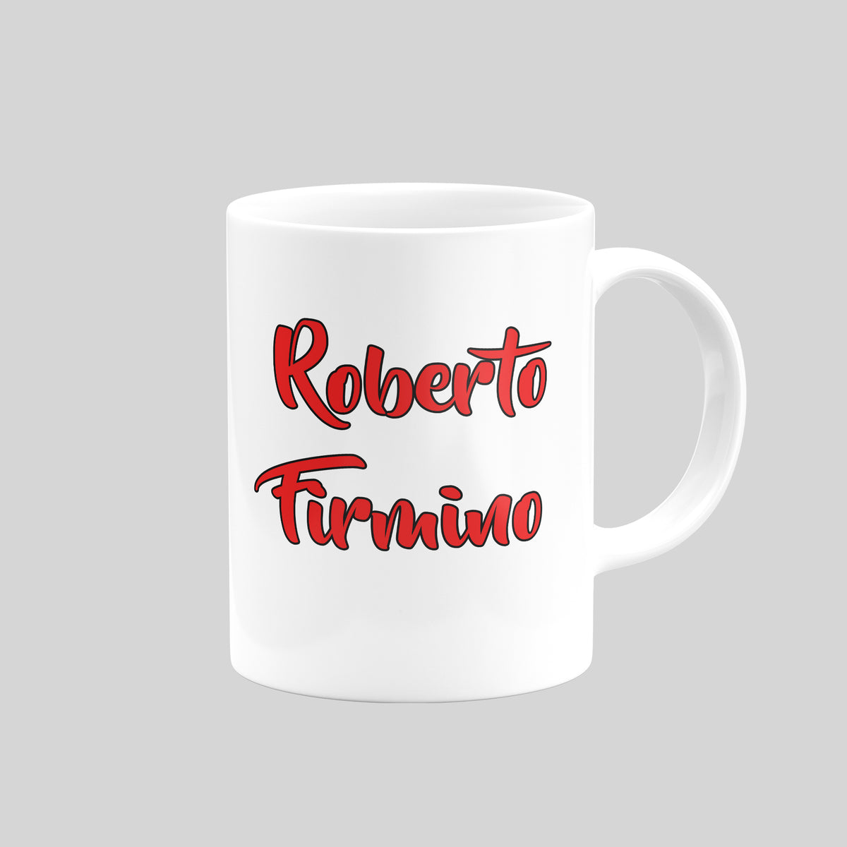 Roberto Firmino Liverpool mug – reverse design
