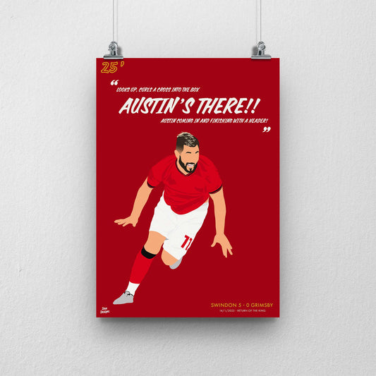 Special Charlie Austin Print