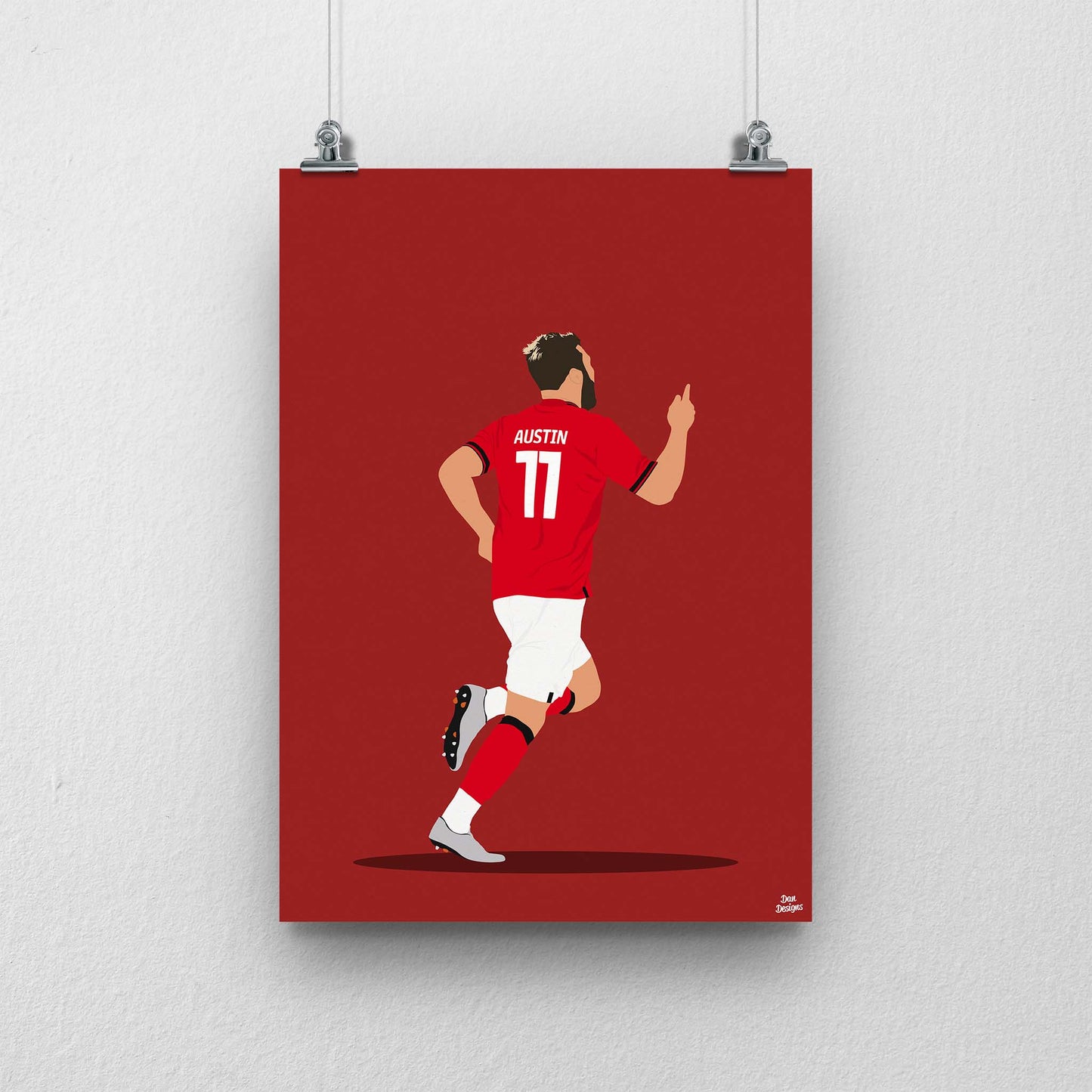 Charlie Austin 11 Print