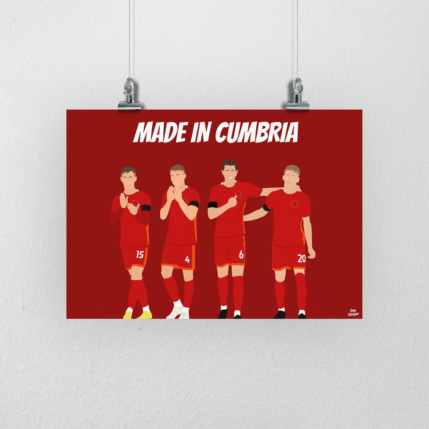 4 Cumbrians, Carlisle Print.