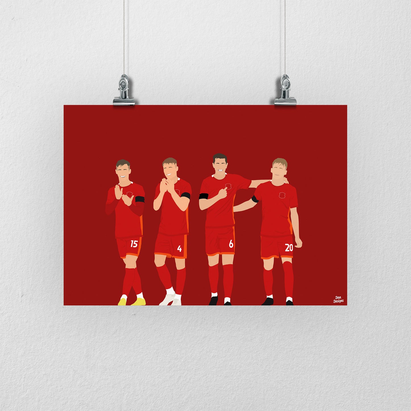 4 Cumbrians, Carlisle Print.