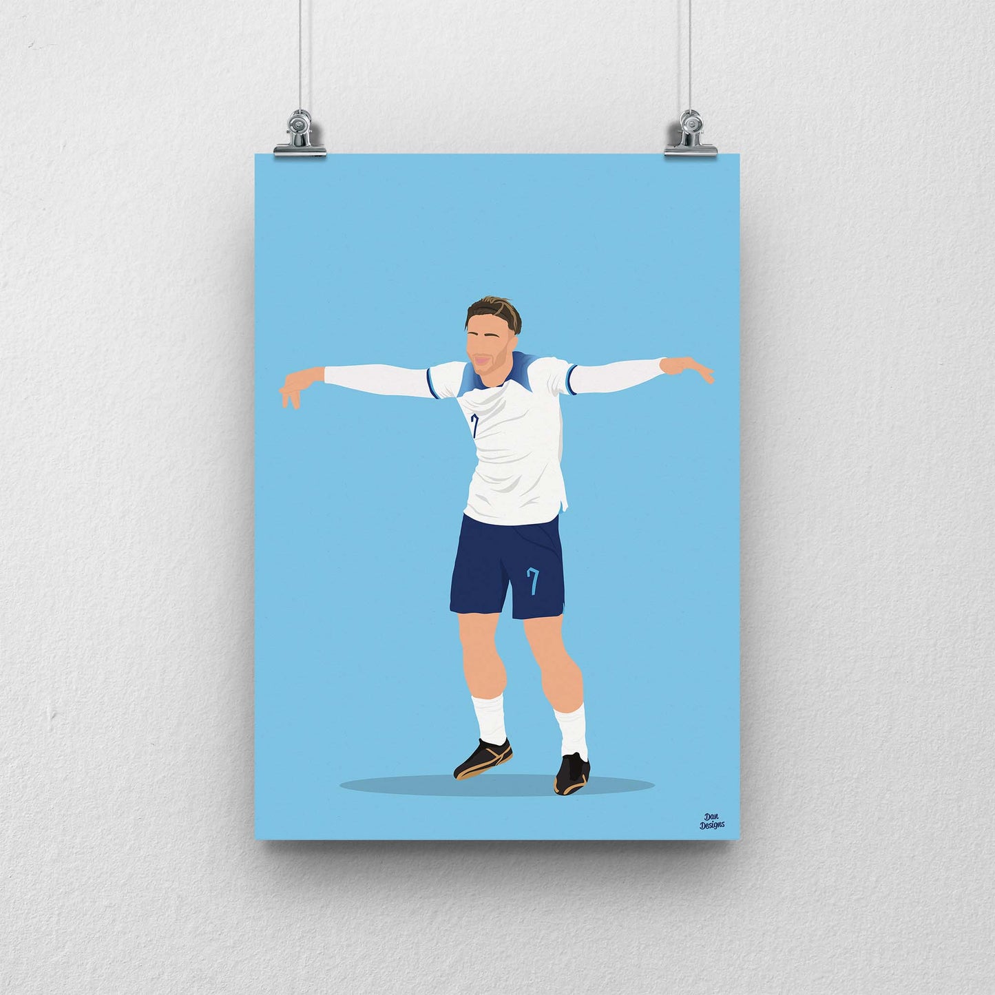 Jack Grealish England Print