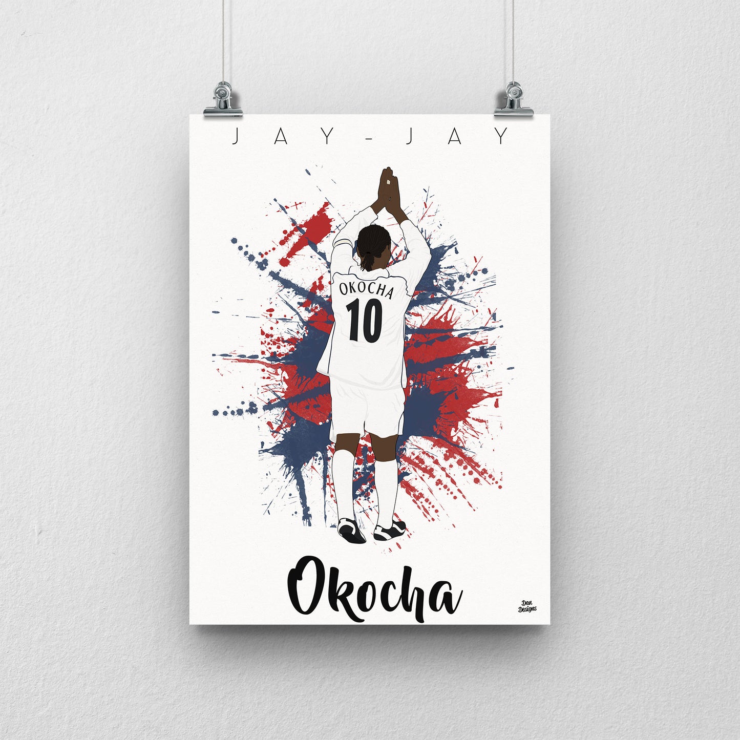 Jay-Jay Okocha Print
