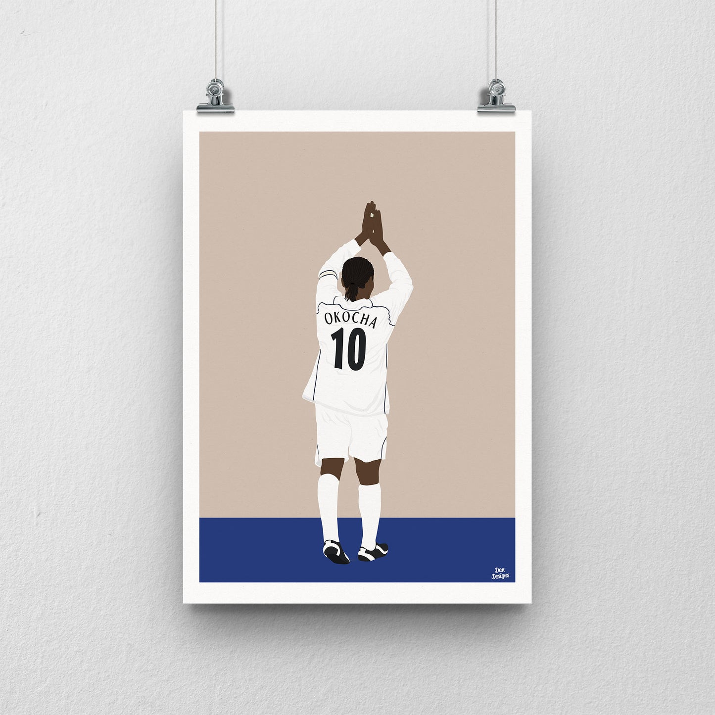 Jay-Jay Okocha Print