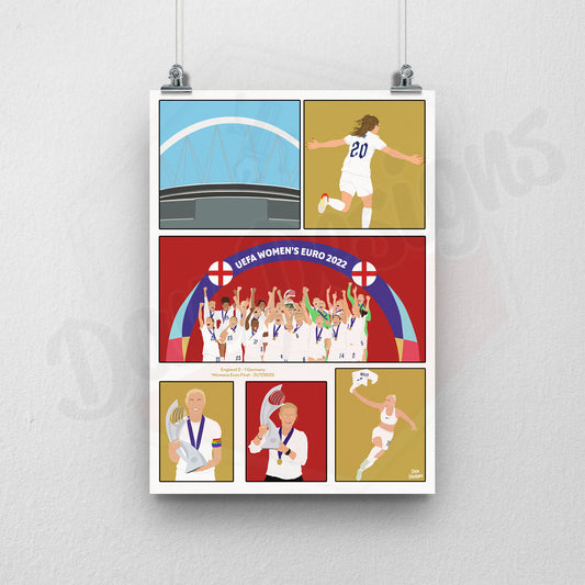 Lionesses Champions print