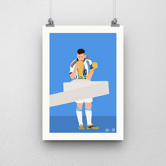 Messi World Cup Print